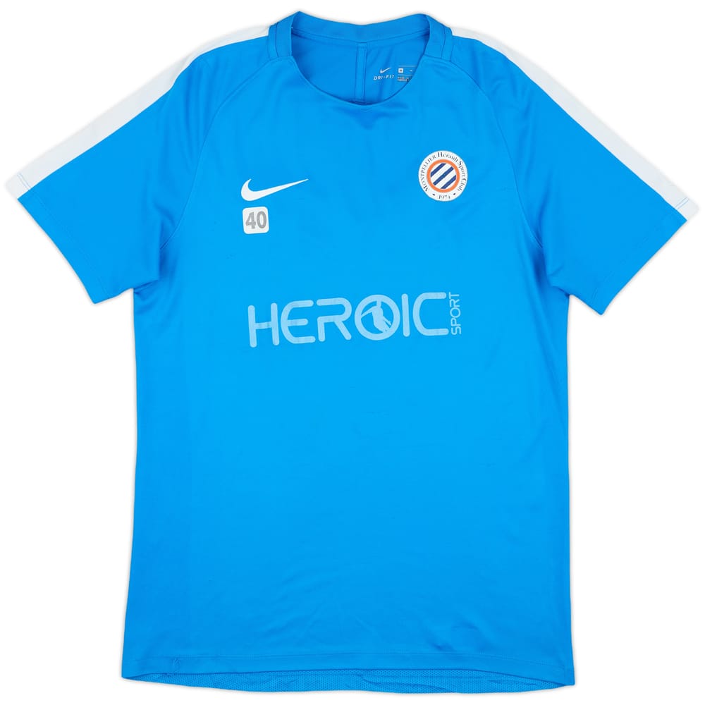 2017-18 Montpellier Player Issue Nike Training Shirt #40 - 5/10 - (M)