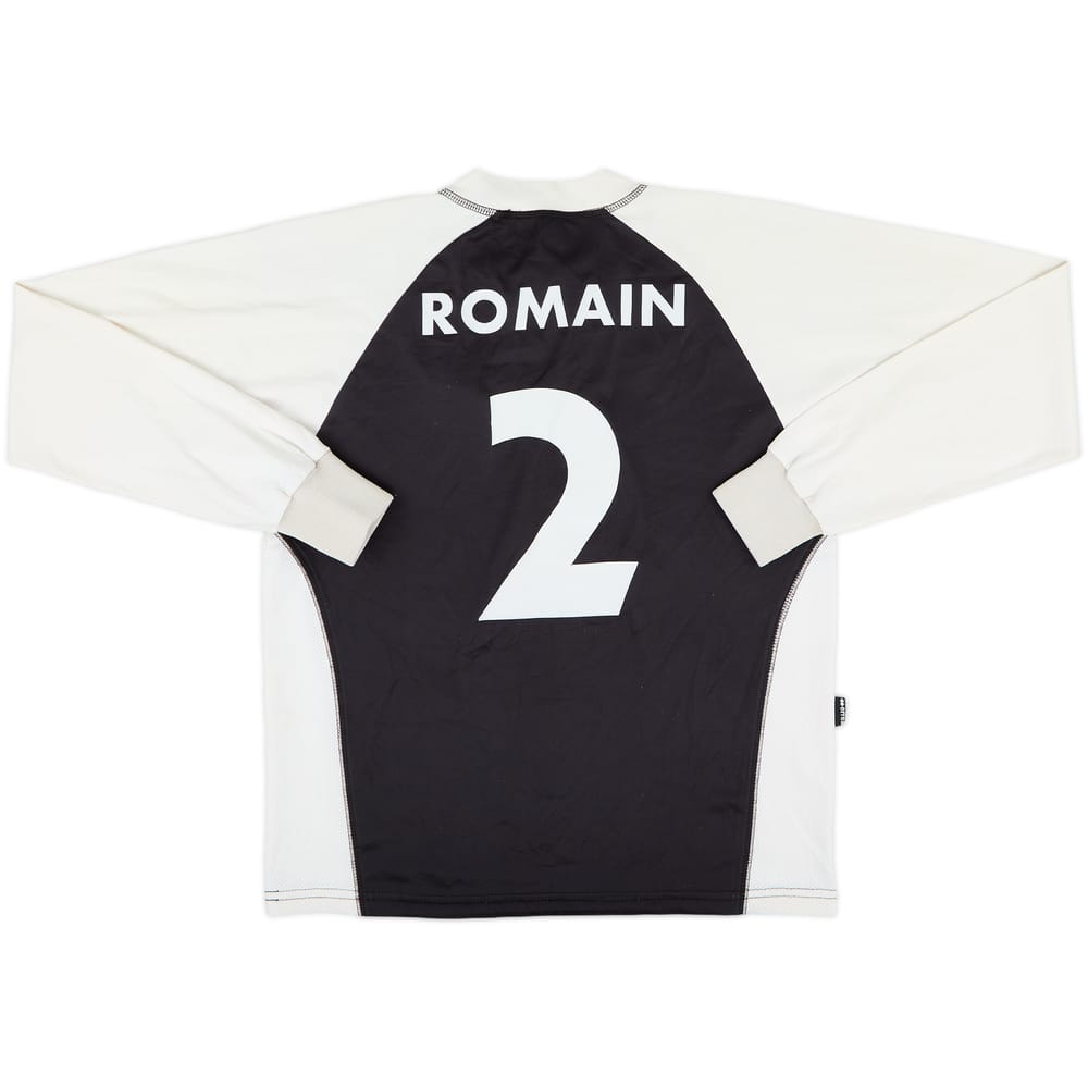 2006-07 Royal Charleroi Home L/S Shirt Romain #2 - 4/10 - (S)