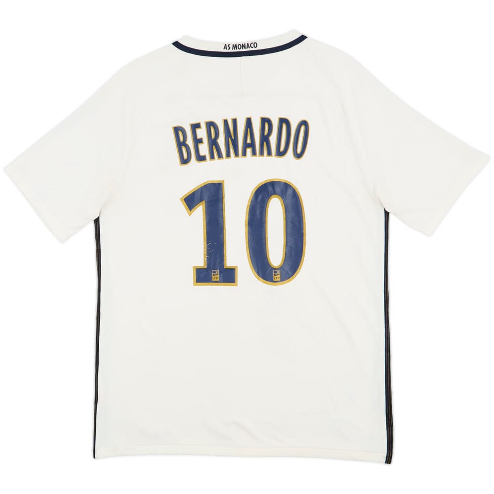 2016-17 Monaco Away Shirt Bernardo #10 - 4/10 - (L)