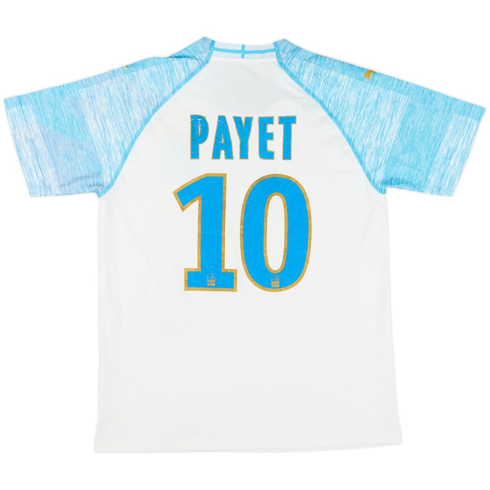 2018-19 Olympique Marseille Home Shirt Payet #10 - 4/10 - (S)