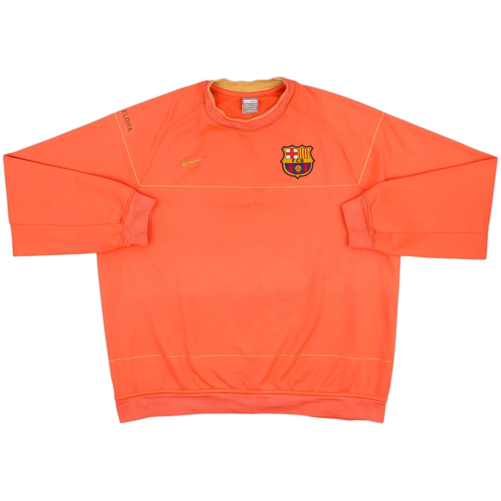 2008-09 Barcelona Nike Sweat Top - 6/10 - (XXL)