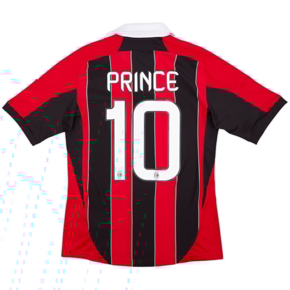 2012-13 AC Milan Home Shirt Prince #10 - 9/10 - (S)
