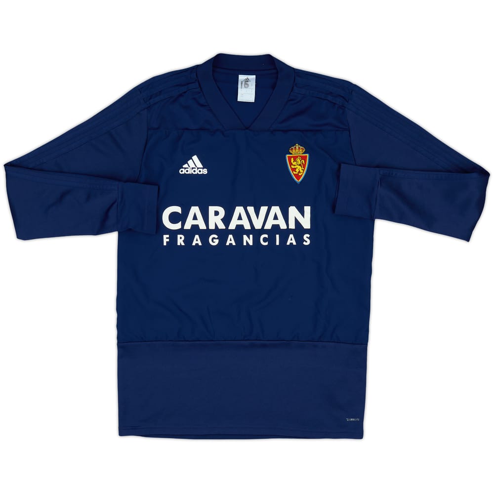 2018-19 Real Zaragoza adidas Sweat Top - 6/10 - (M)