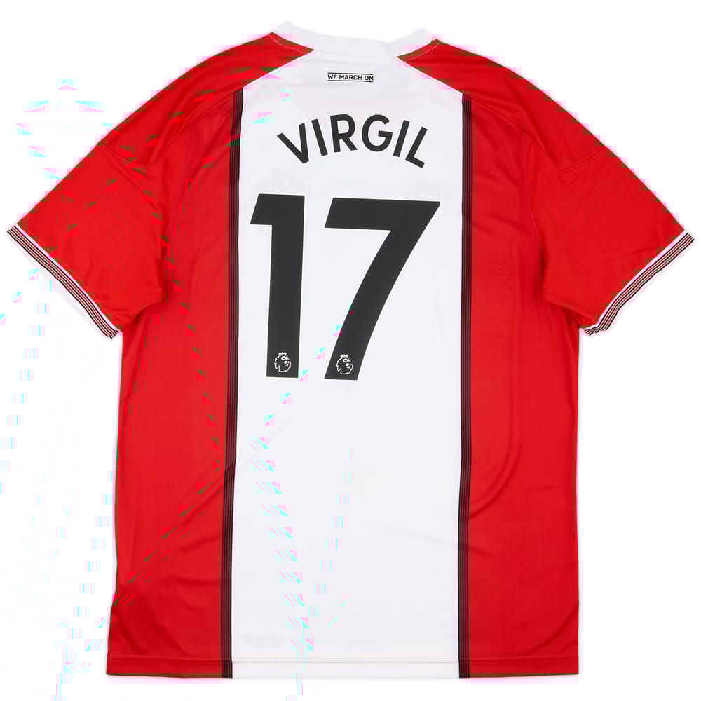 2017-18 Southampton Home Shirt Virgil #17 - 8/10 - (XL)