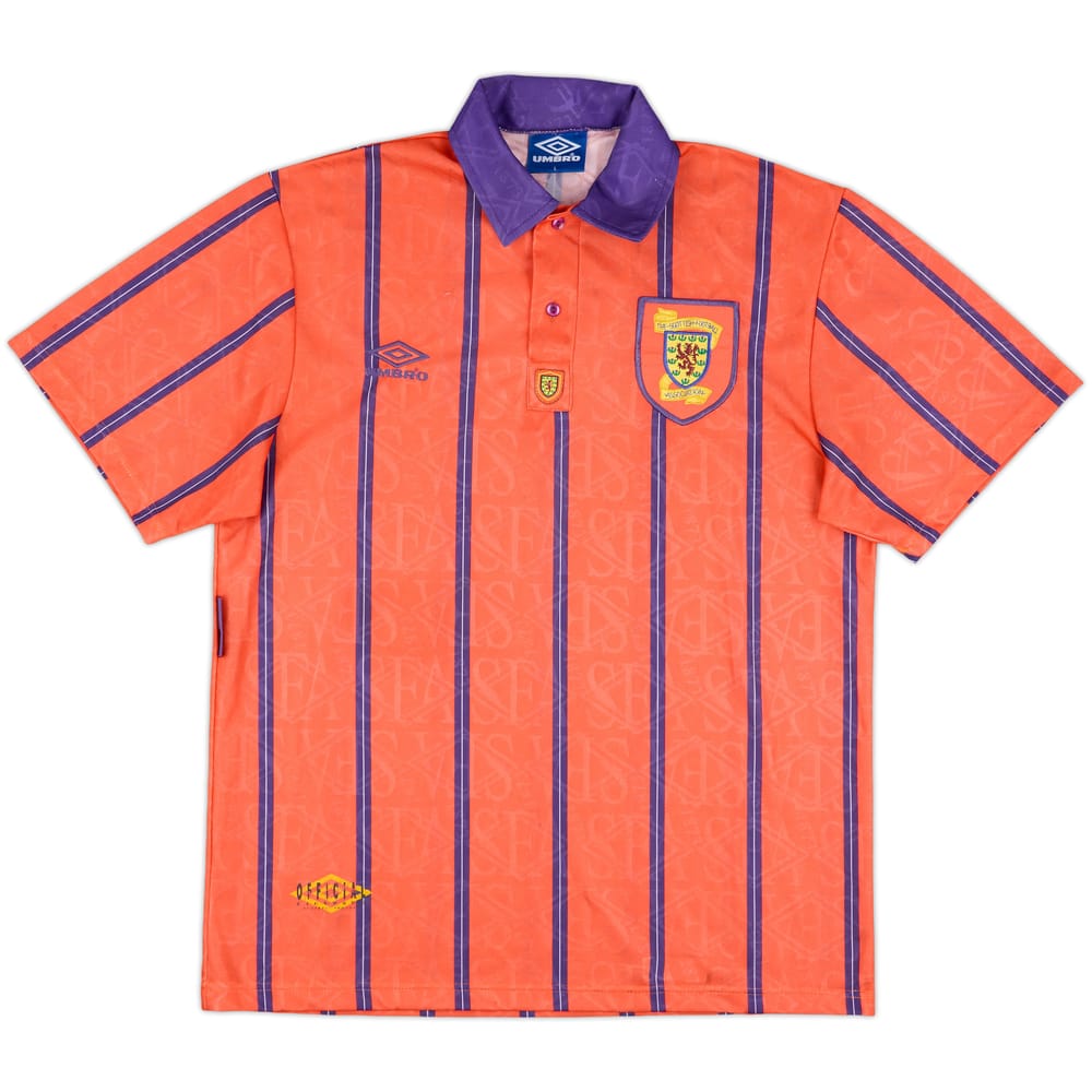 1993-95 Scotland Away Shirt - 8/10 - (L)