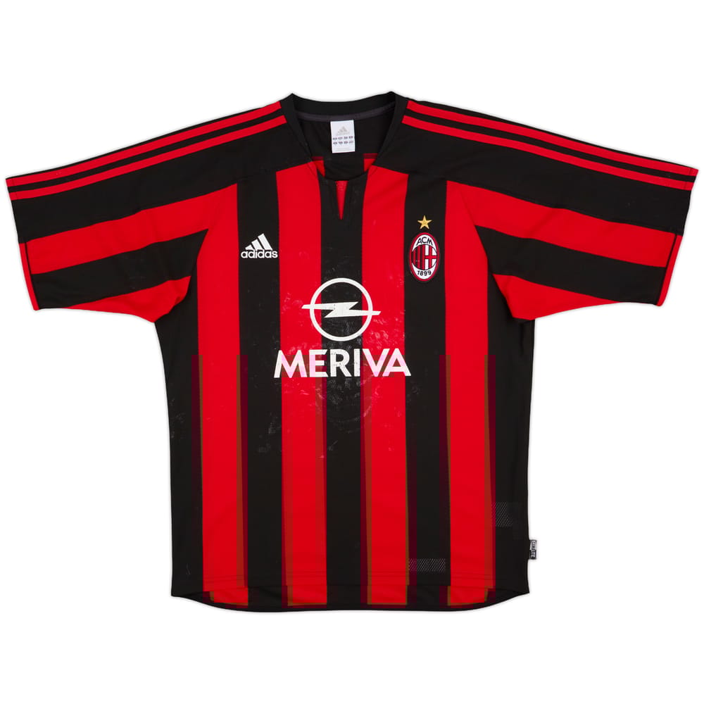 2003-04 AC Milan Home Shirt - 4/10 - (M)