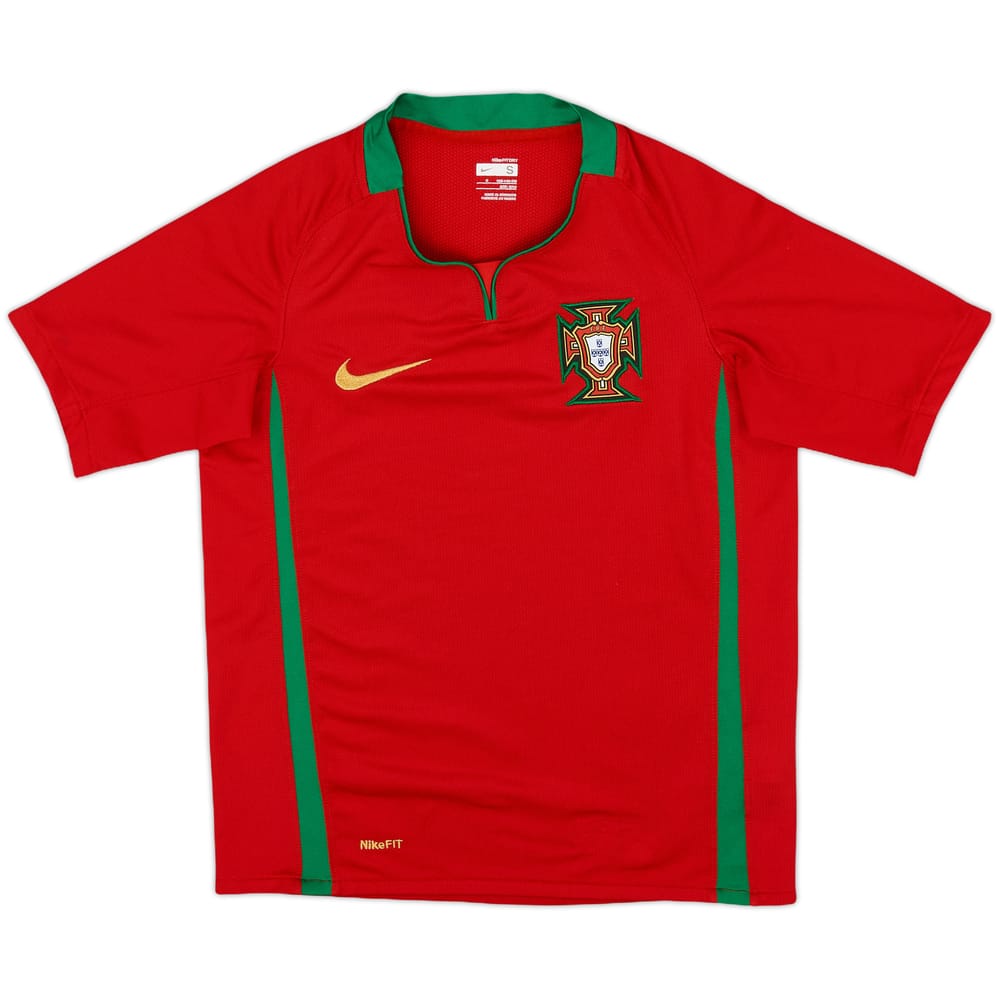 2008-10 Portugal Home Shirt - 9/10 - (S.Boys)