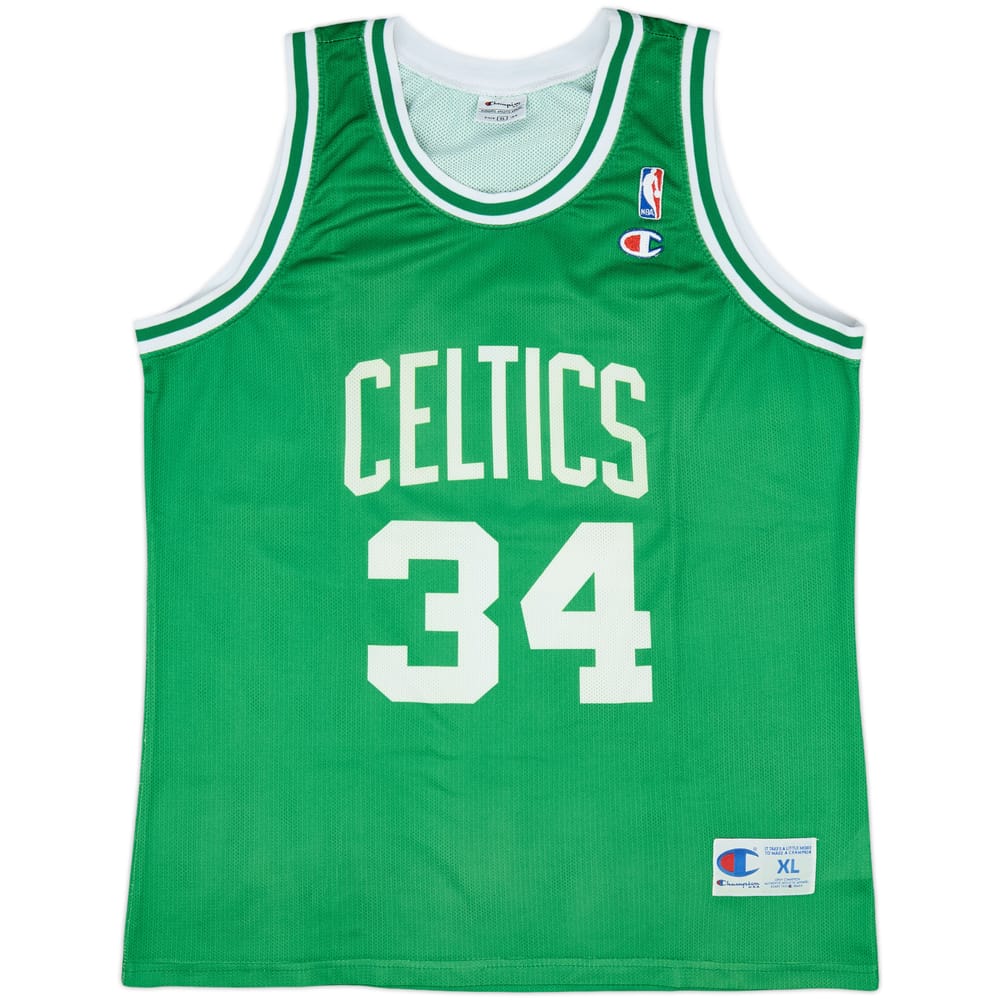 1998-06 Boston Celtics Pierce #34 Champion Away Jersey - 7/10 - (XL)