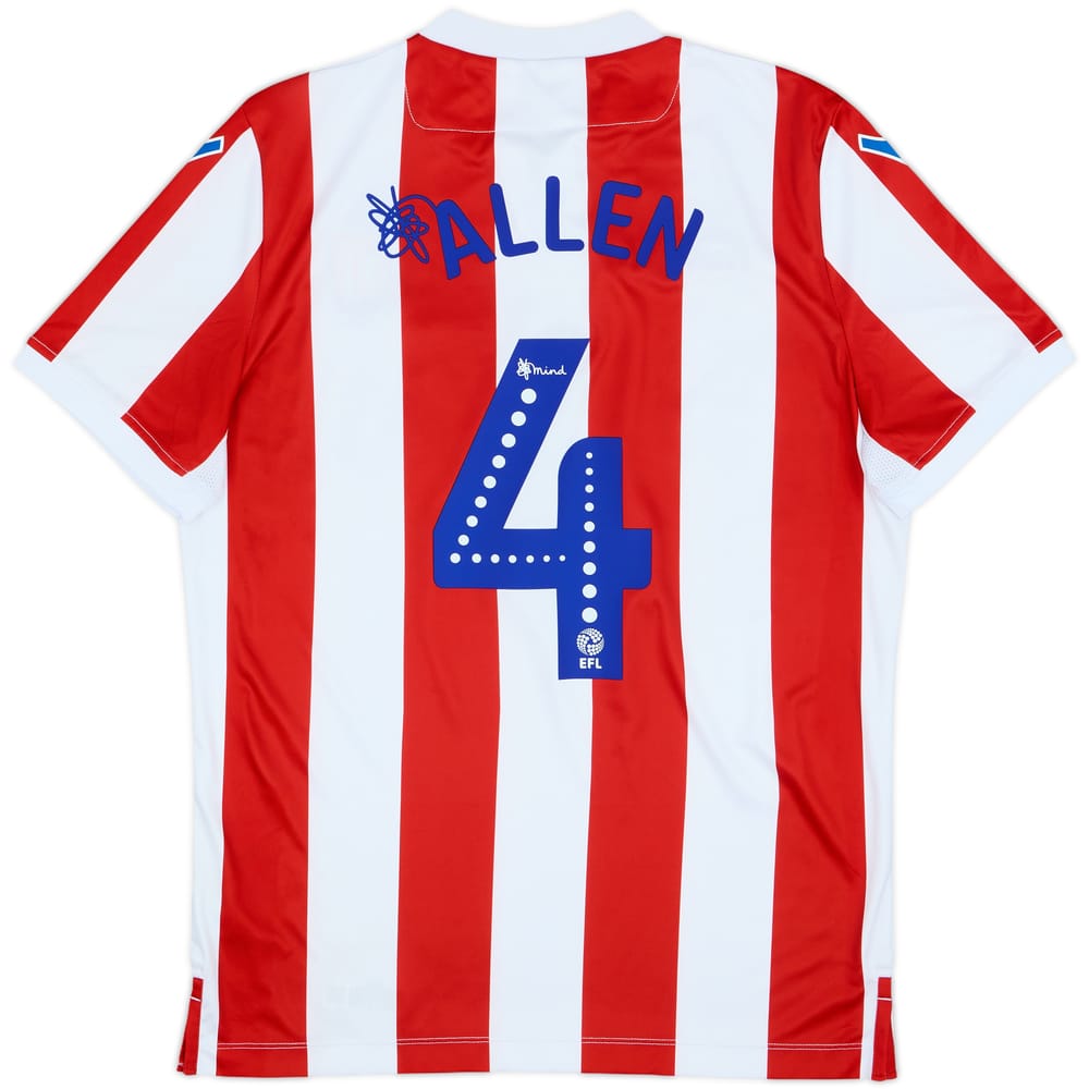 2018-19 Stoke City Home Shirt Allen #4 - 9/10 - (S)