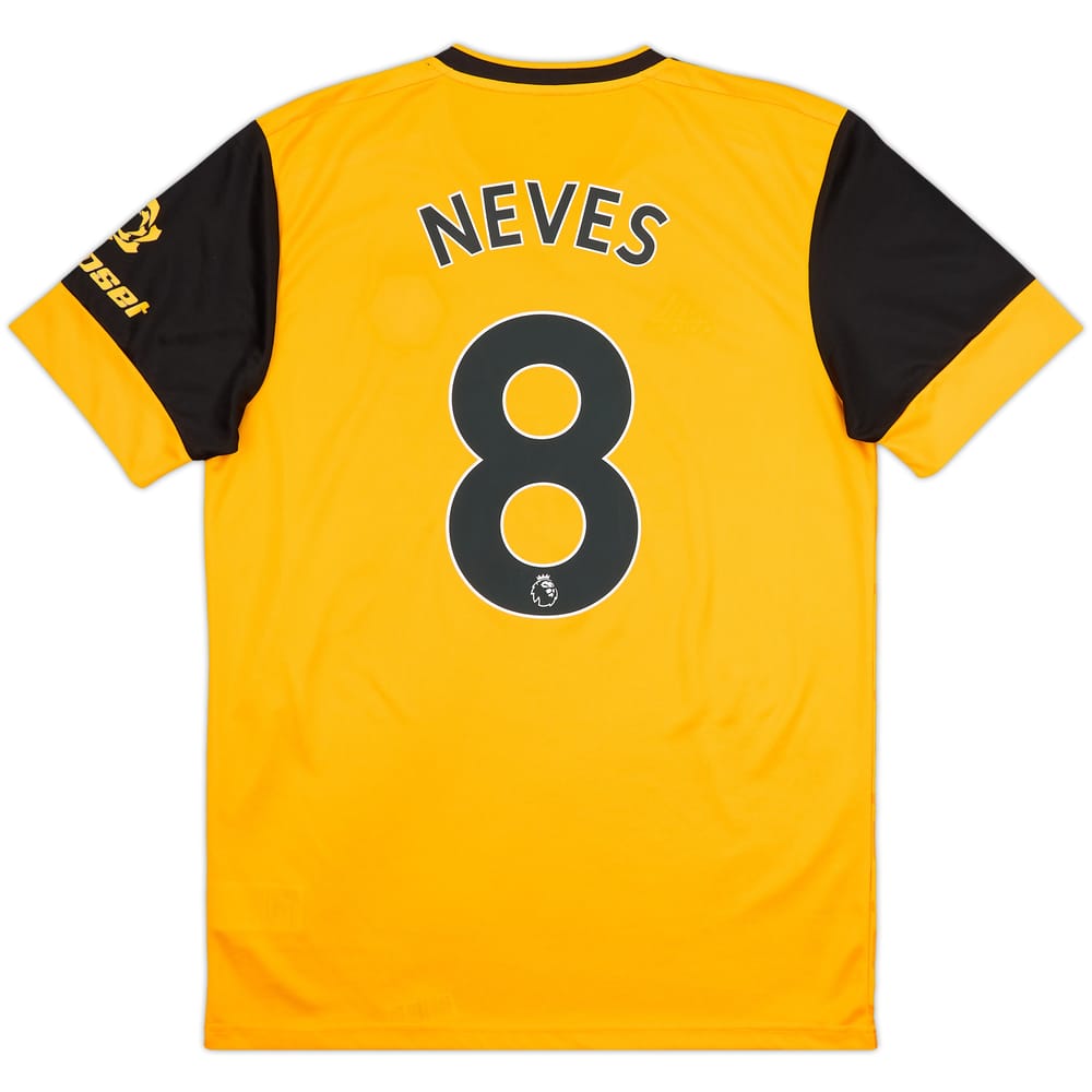 2020-21 Wolves Home Shirt Neves #8 - 10/10 - (M)