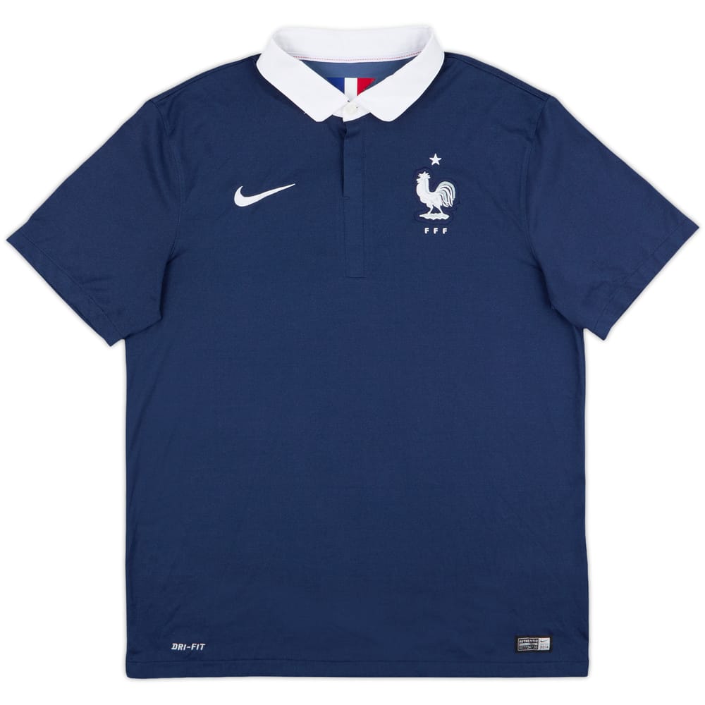 2014-15 France Home Shirt - 8/10 - (L)