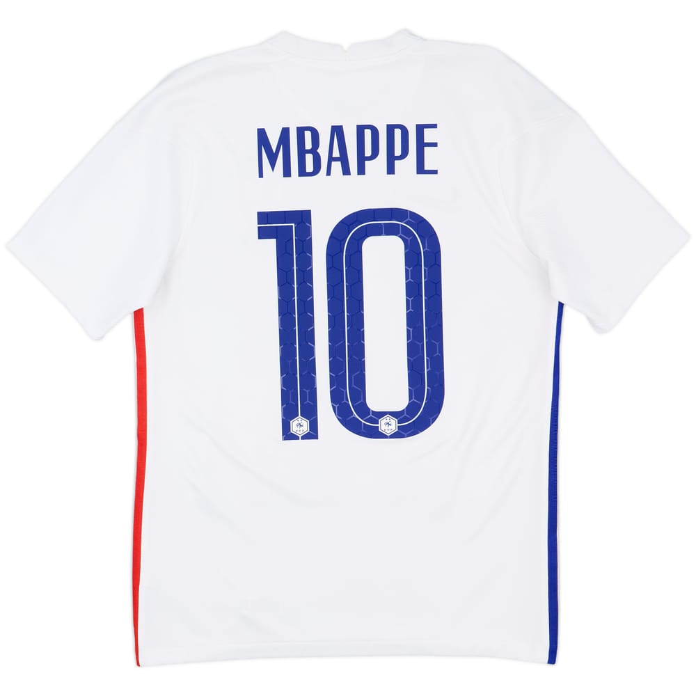 2020-21 France Away Shirt Mbappe #10 - 9/10 - (S)
