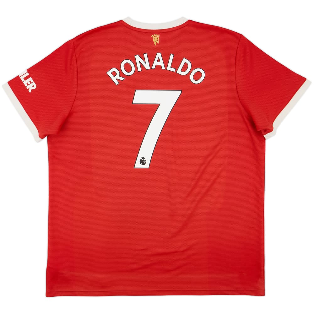 2021-22 Manchester United Home Shirt Ronaldo #7 - 6/10 - (XXL)