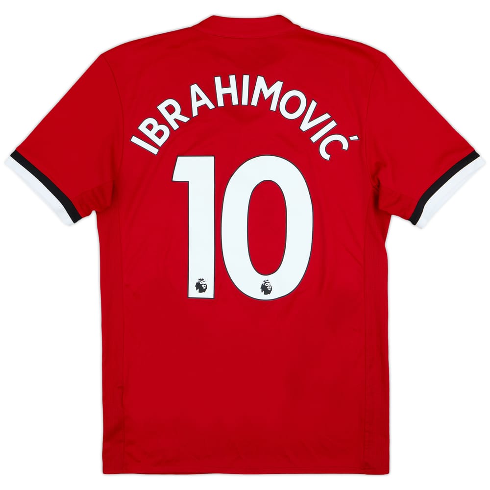 2017-18 Manchester United Home Shirt Ibrahimovic #10 - 6/10 - (S)