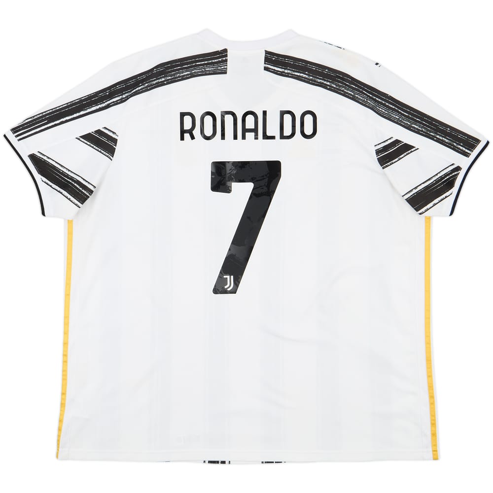 2020-21 Juventus Home Shirt Ronaldo #7 - 9/10 - (3XL)