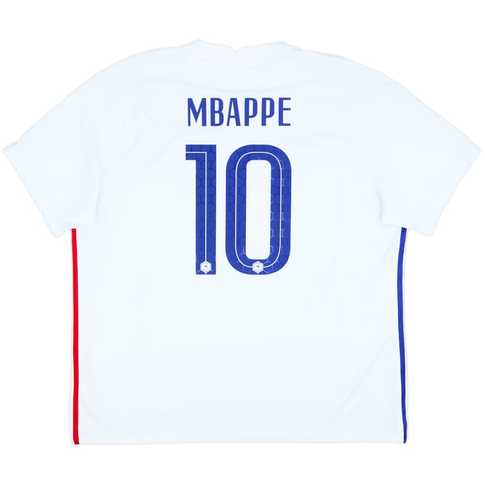 2020-21 France Away Shirt Mbappe #10 - 8/10 - (XXL)