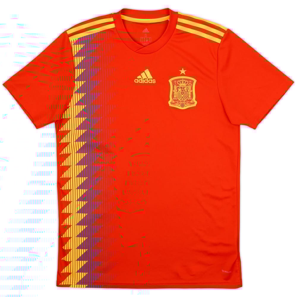 2018-19 Spain Home Shirt - 9/10 - (S)