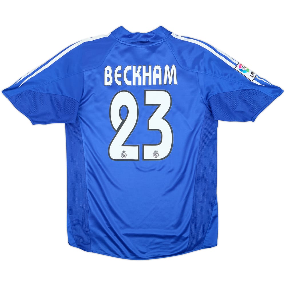 2004-05 Real Madrid Third Shirt Beckham #23 - 7/10 - (S)