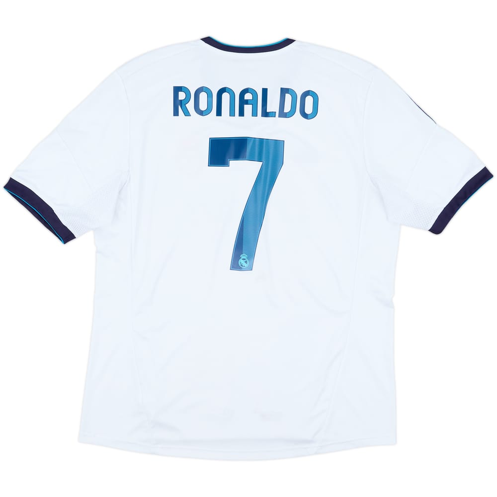2012-13 Real Madrid Home Shirt Ronaldo #7 - 6/10 - (XL)