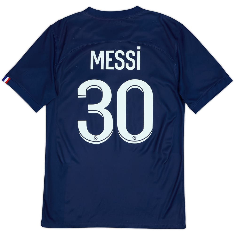 2022-23 Paris Saint-Germain Home Shirt Messi #30 - 6/10 - (S)