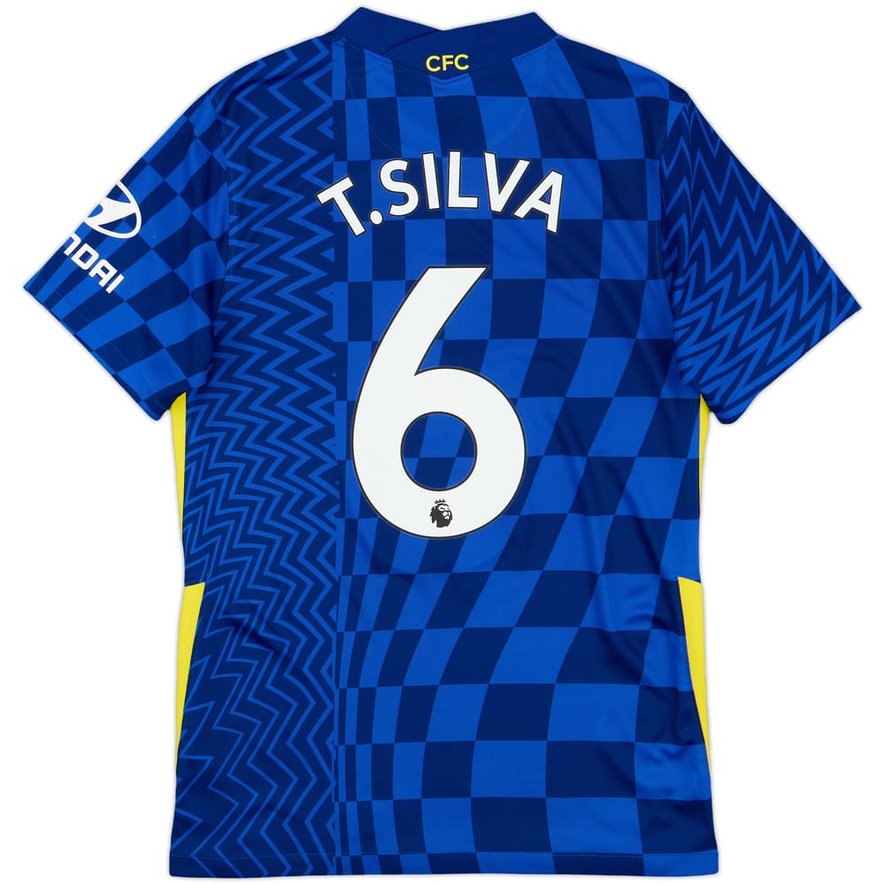 2021-22 Chelsea Home Shirt T.Silva #6 - 8/10 - (S)