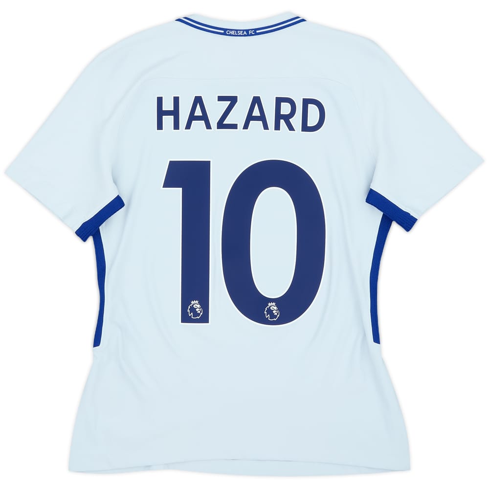 2017-18 Chelsea Authentic Away Shirt Hazard #10 - 8/10 - (Women's S)