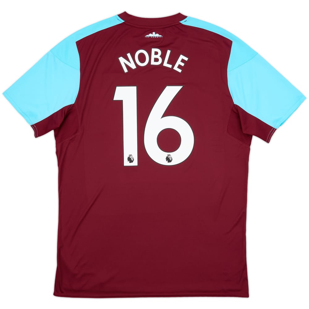 2017-18 West Ham Home Shirt Noble #16 - 10/10 - (XL)