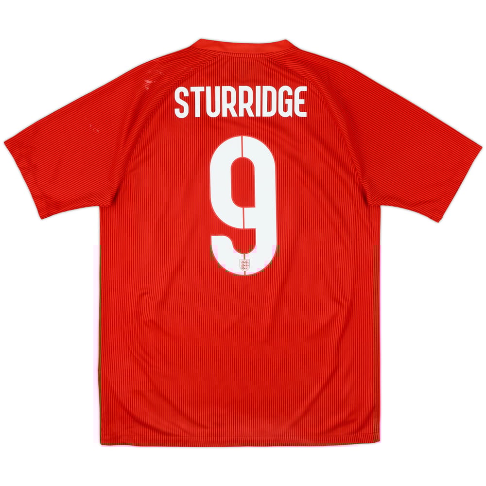 2014-15 England Away Shirt Sturridge #9 - 9/10 - (M)