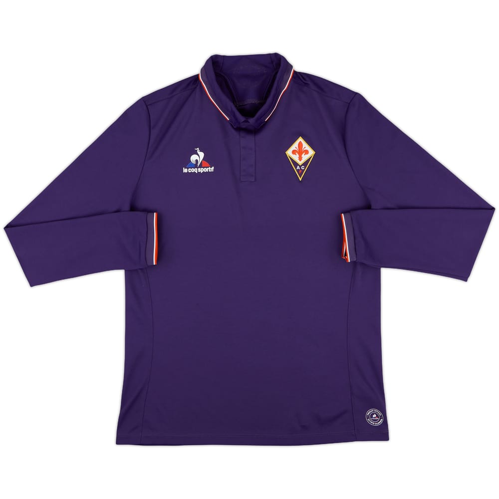 2018-19 Fiorentina Home L/S Shirt - 8/10 - (M)