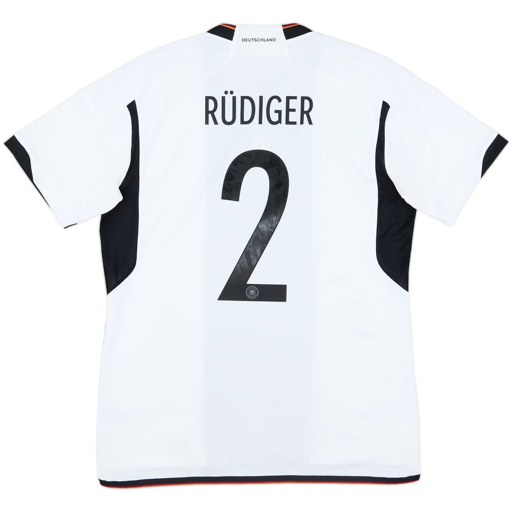 2022-23 Germany Home Shirt Rudiger #2 - 9/10 - (L)
