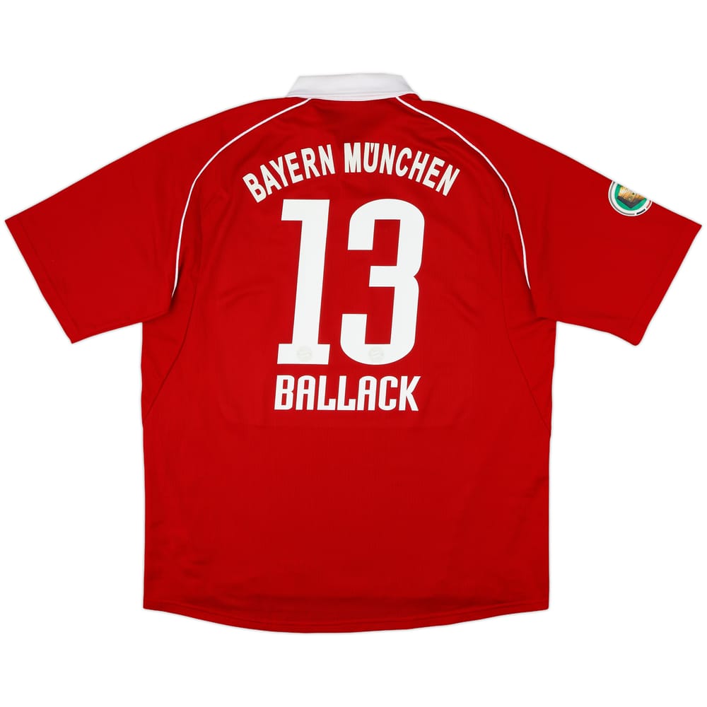 2005-06 Bayern Munich Home Shirt Ballack #13 - 8/10 - (XL)