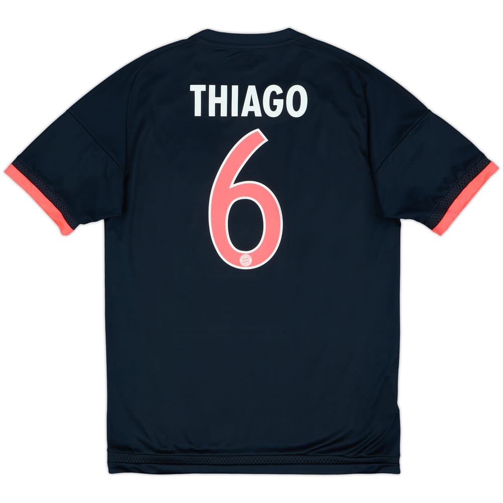 2015-16 Bayern Munich Third Shirt Thiago #6 - 8/10 - (M)