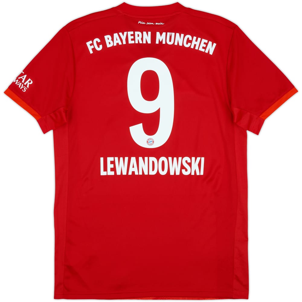 2019-20 Bayern Munich Home Shirt Lewandowski #9 - 9/10 - (M)