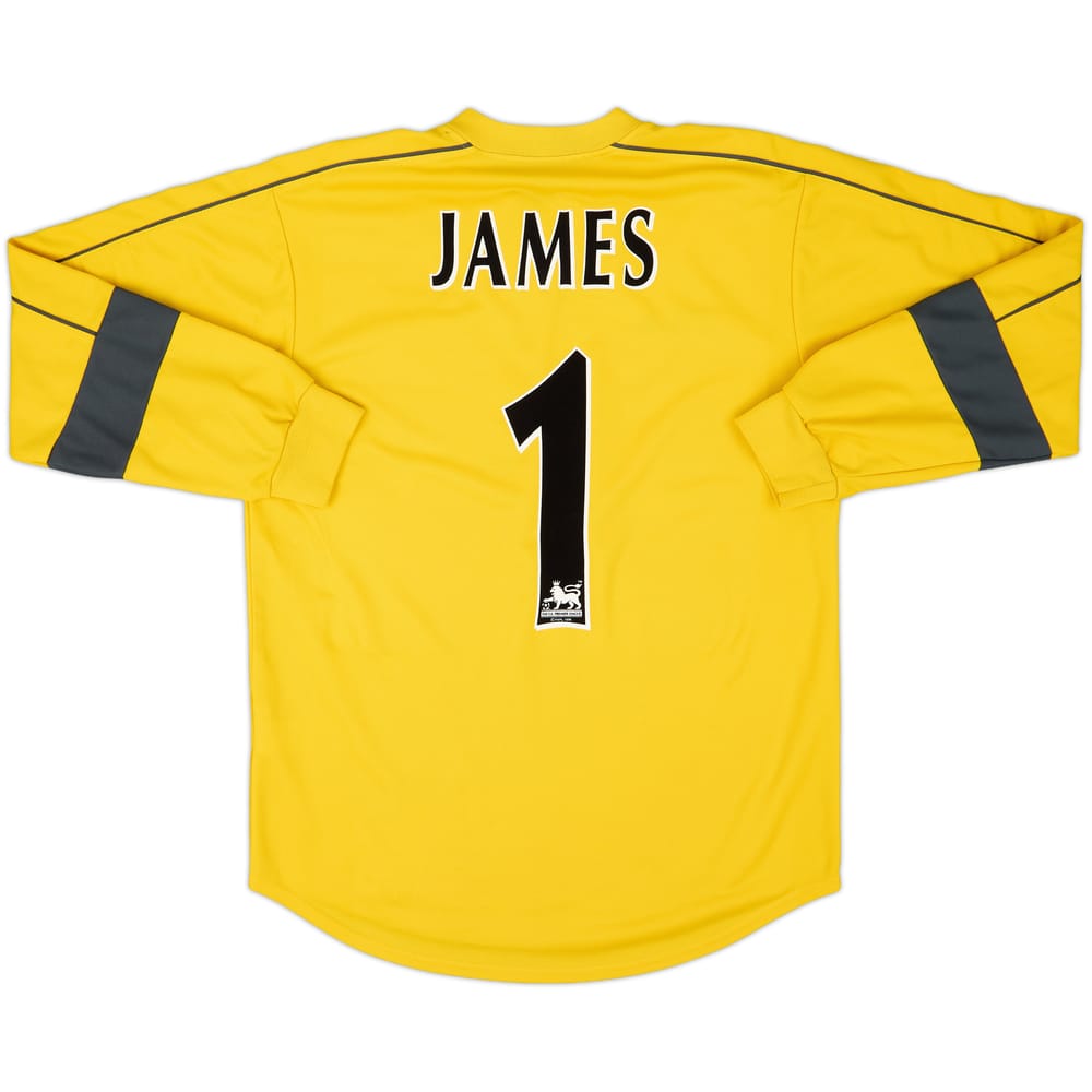 2001-03 West Ham GK Shirt James #1 - 5/10 - (M)
