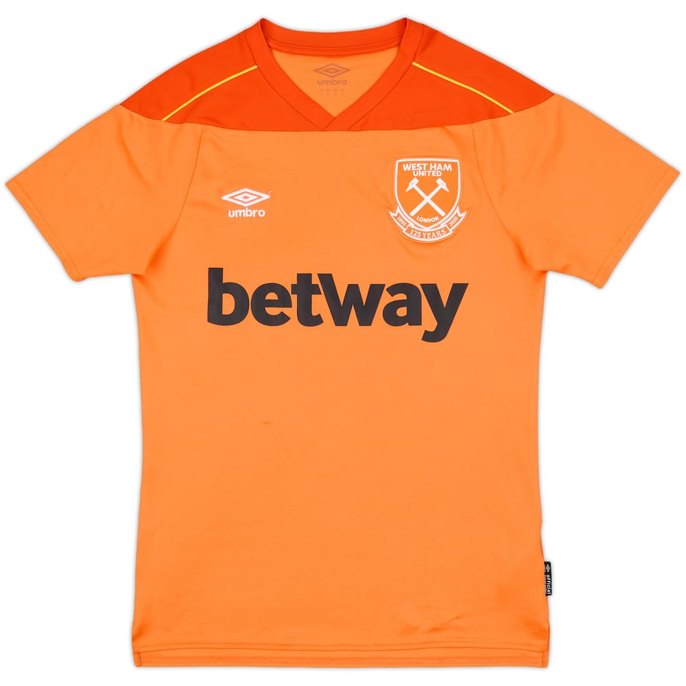 2020-21 West Ham GK S/S Shirt - 8/10 - (S)