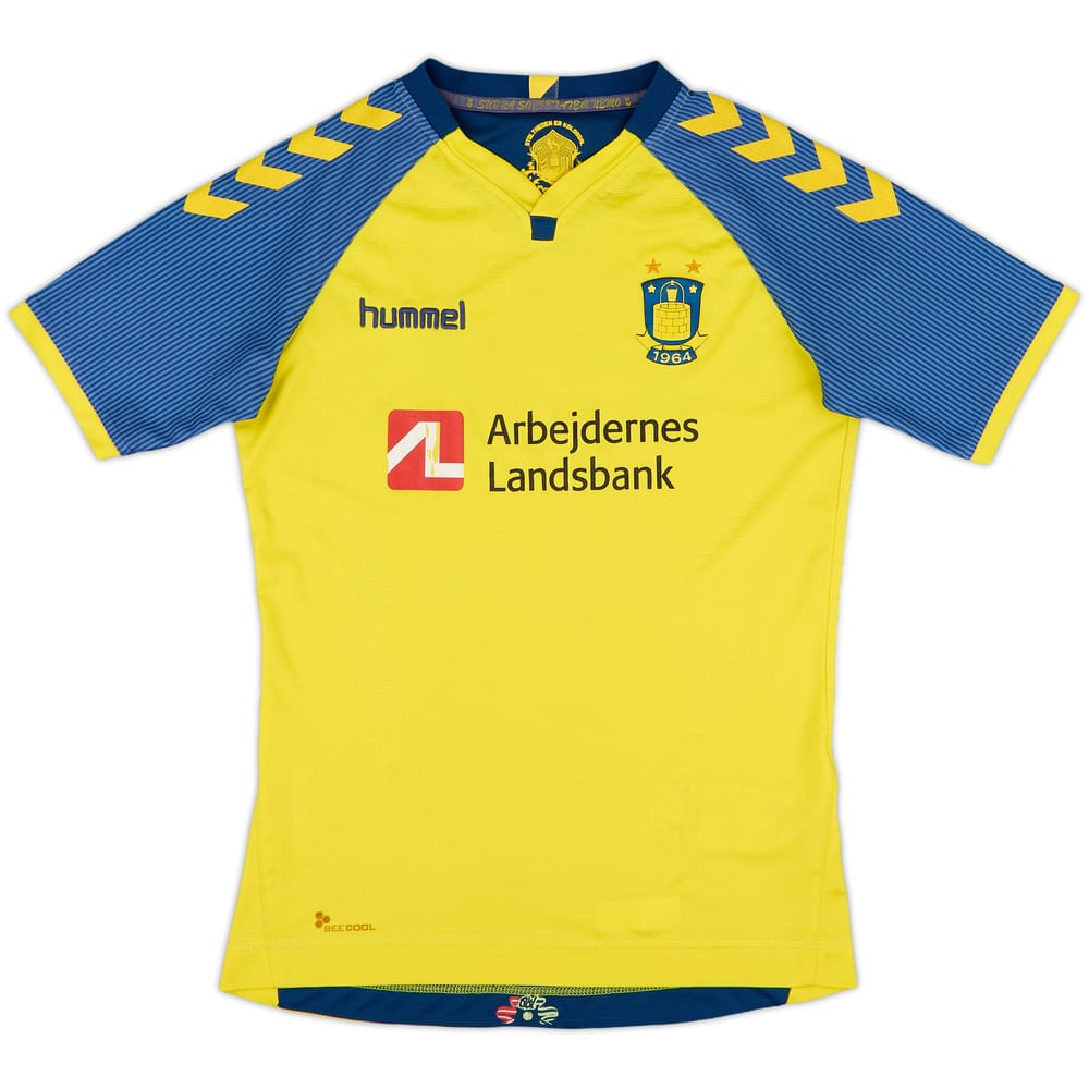 2017-18 Brondby Home Shirt - 6/10 - (L.Boys)