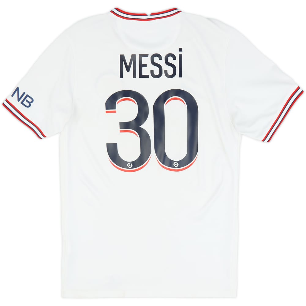 2021-22 Paris Saint-Germain Fourth Shirt Messi #30 - 6/10 - (S)
