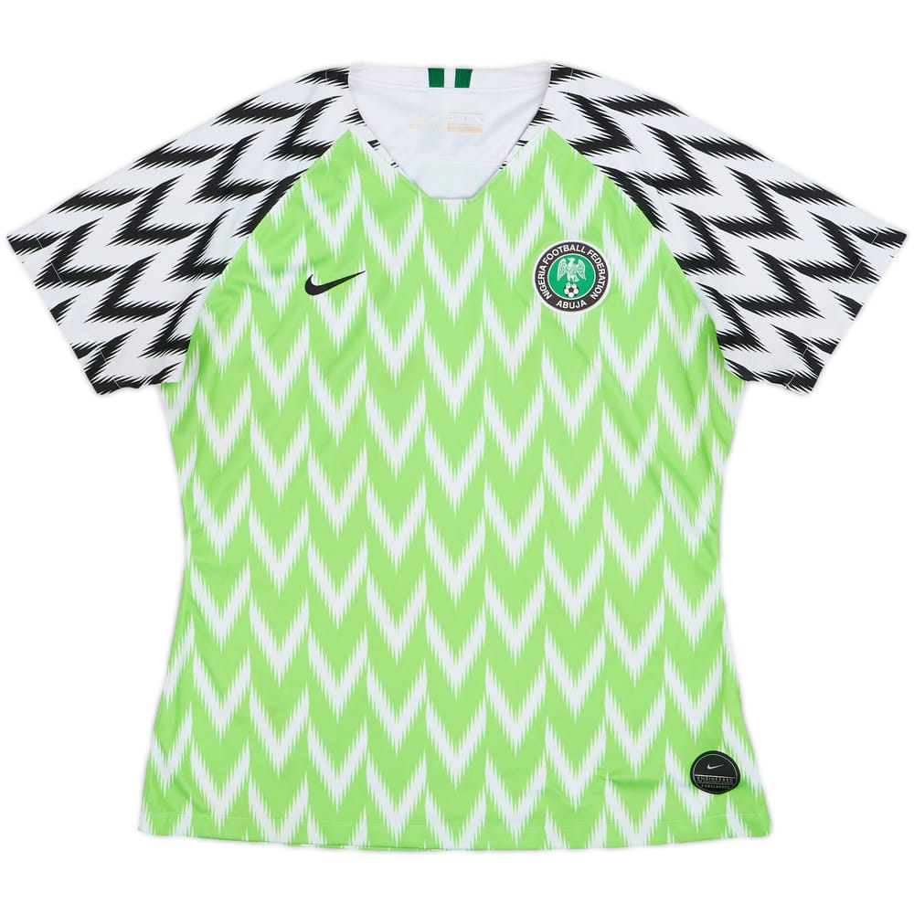 2018-19 Nigeria Home Shirt - 9/10 - (Women's L)