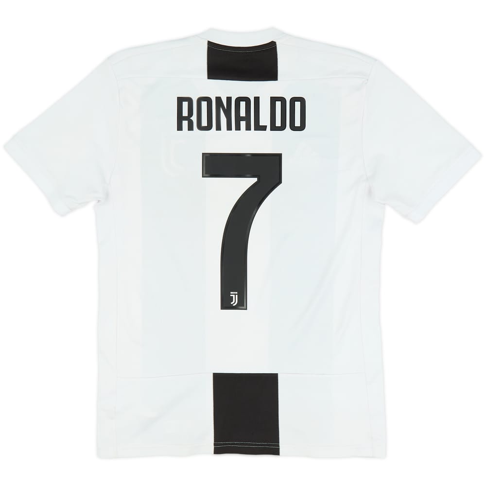 2018-19 Juventus Home Shirt Ronaldo #7 - 6/10 - (S)