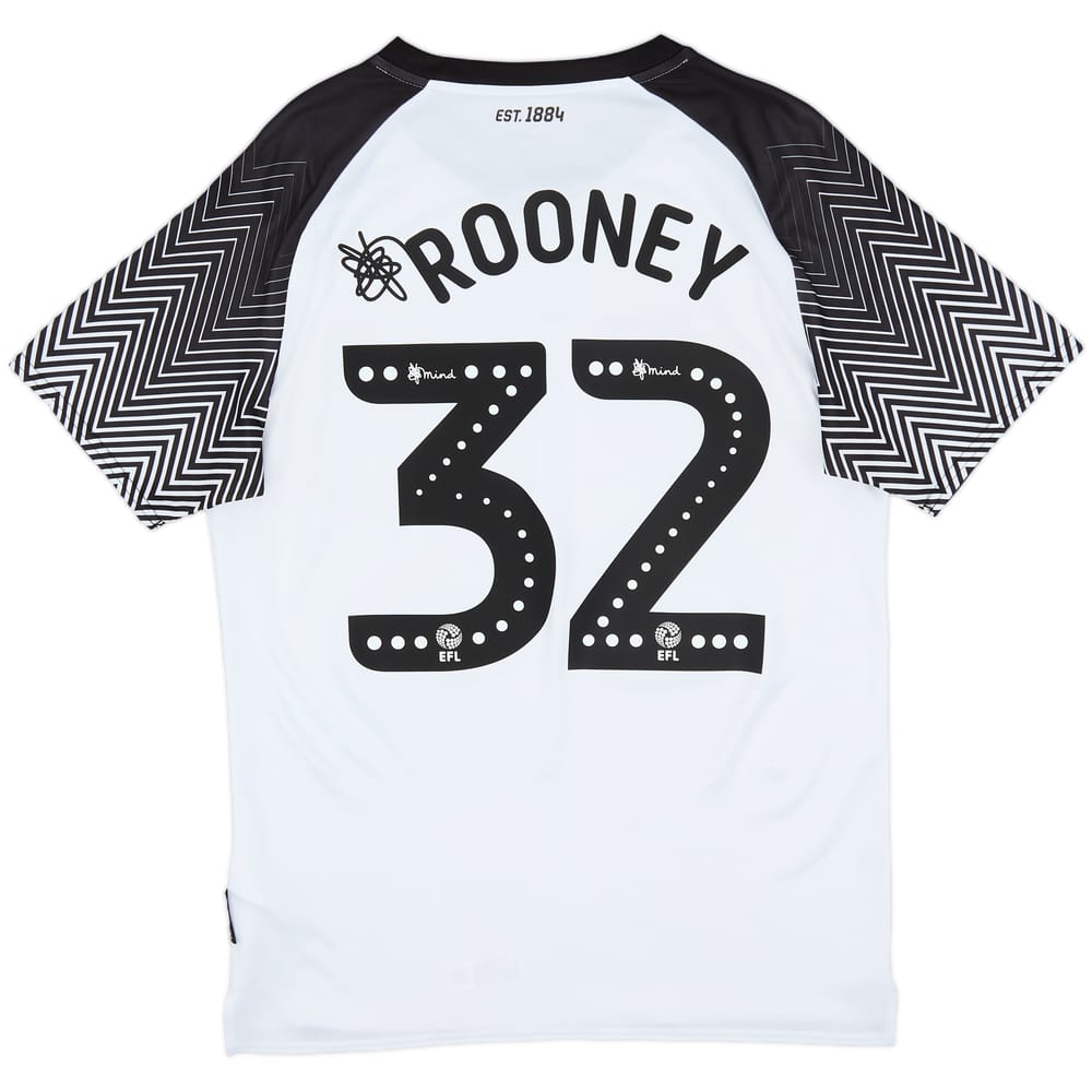 2019-20 Derby County Home Shirt Rooney #32 - 8/10 - (S)