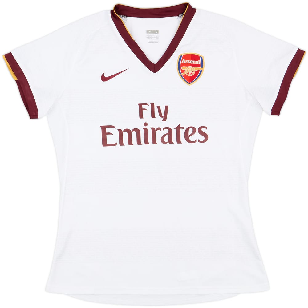 2007-08 Arsenal Away Shirt - 9/10 - (Women's L)
