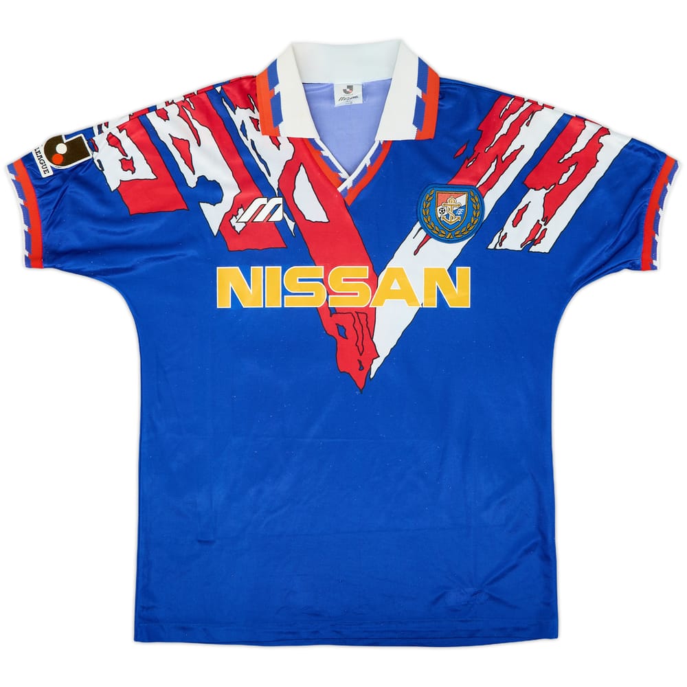 1993-94 Yokohama Marinos Home Shirt #10 - 8/10 - (L)