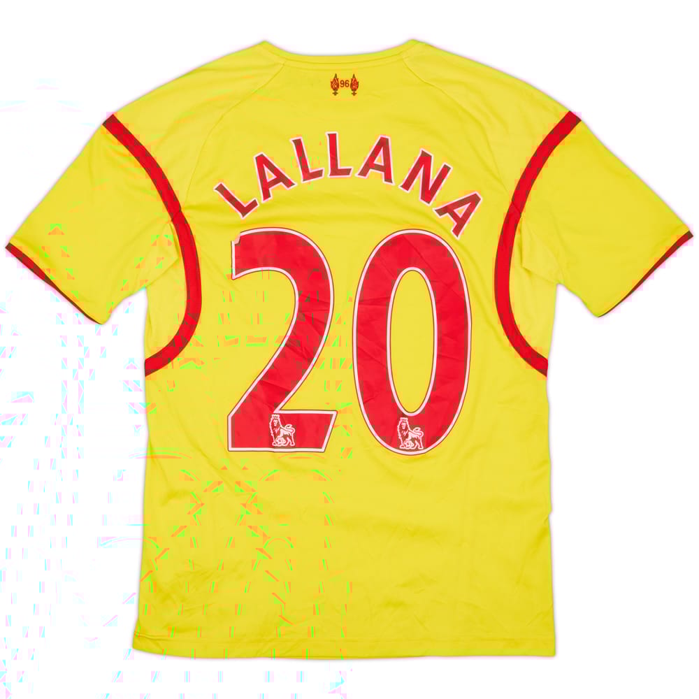 2014-15 Liverpool Away Shirt Lallana #20 - 5/10 - (S)