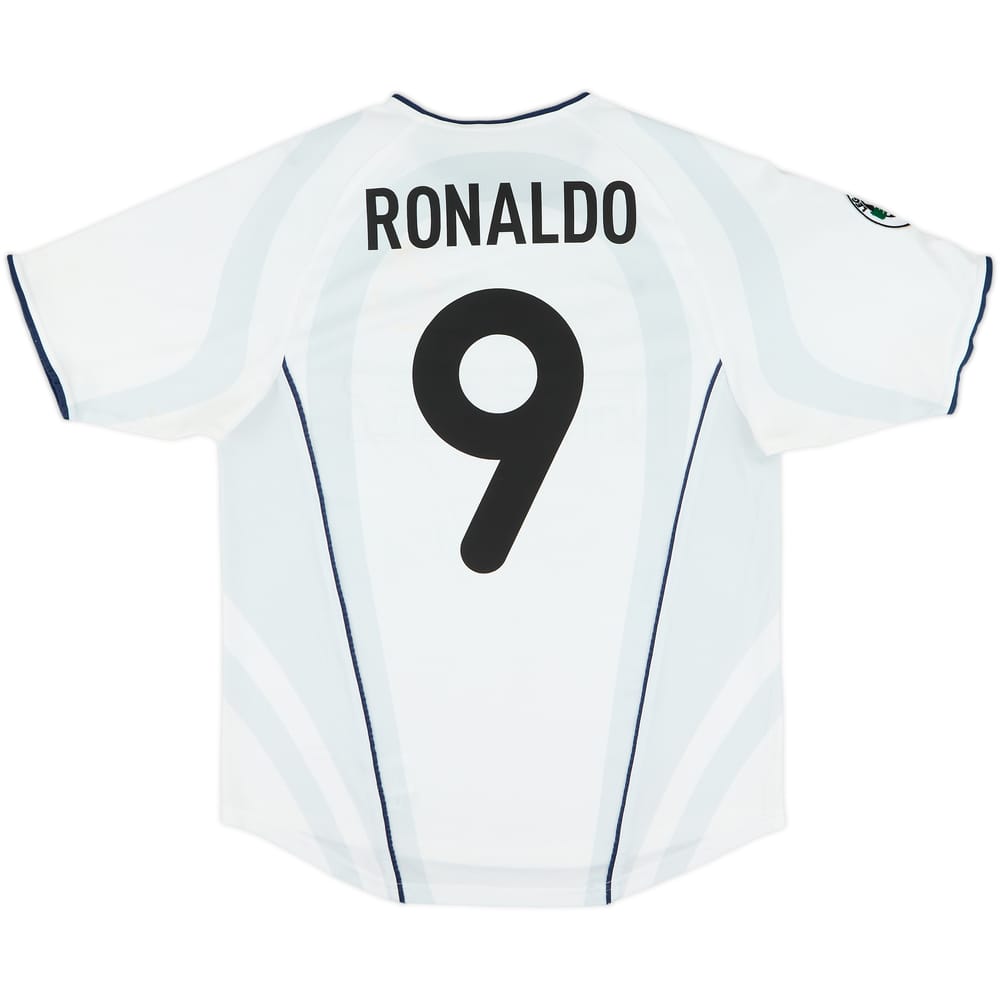 2001-02 Inter Milan Away Shirt Ronaldo #9 - 6/10 - (M)