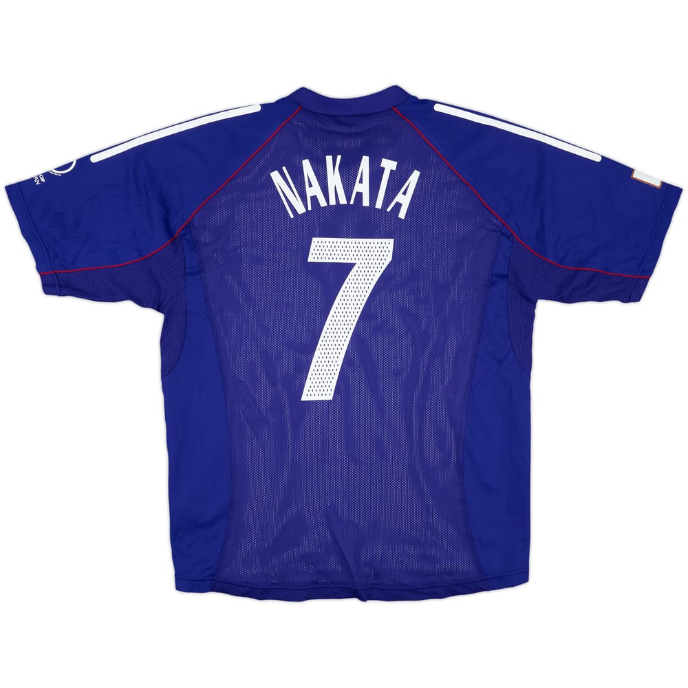 2002-04 Japan Player Issue Home Shirt Nakata #7 - 8/10 - (XL)
