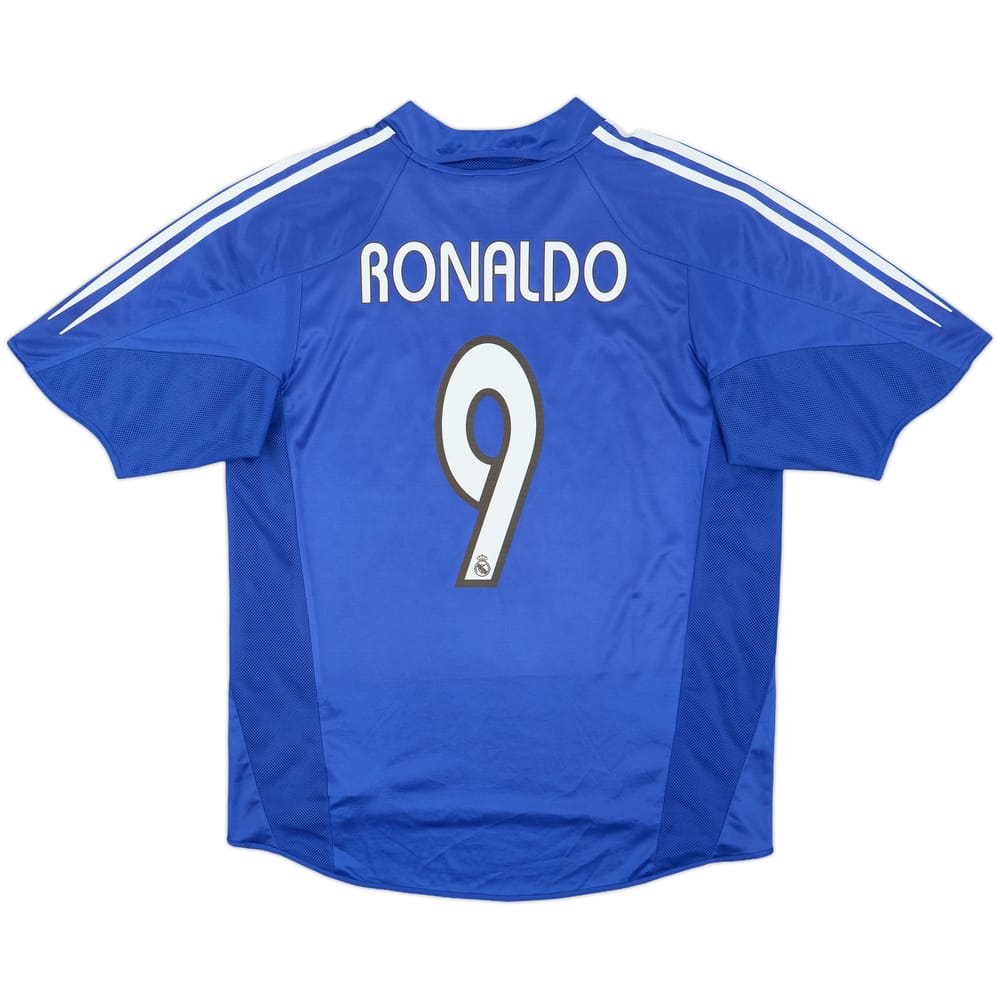2004-05 Real Madrid Third Shirt Ronaldo #9 - 8/10 - (L)