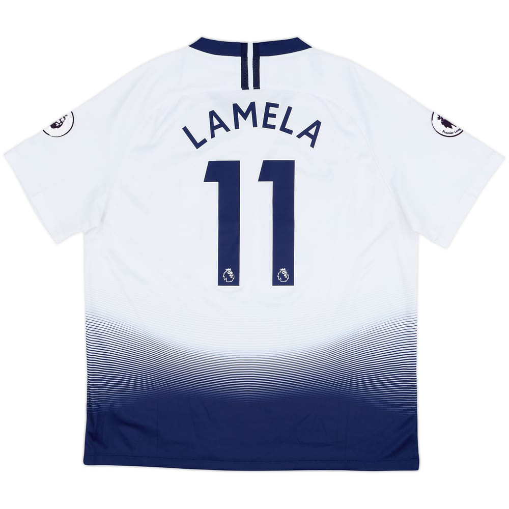 2018-19 Tottenham Home Shirt Lamela #11 - 9/10 - (XL)