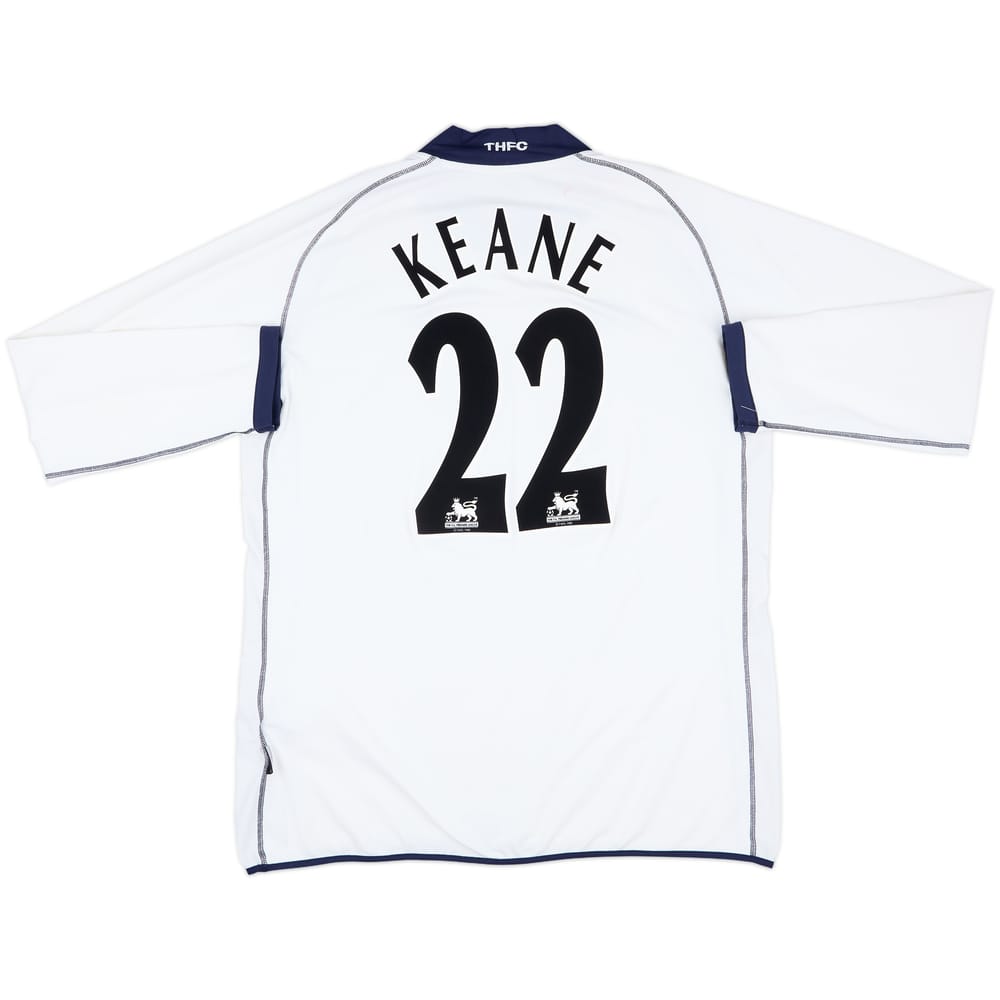 2002-04 Tottenham Home L/S Shirt Keane #22 - 6/10 - (4XL)