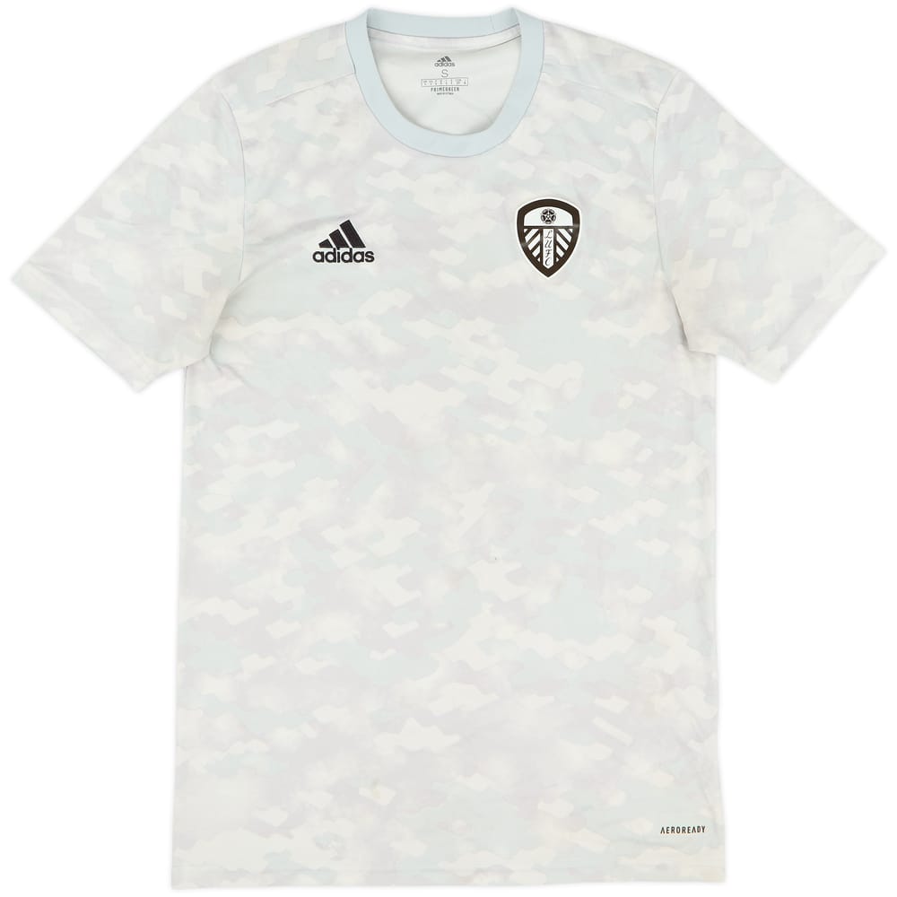 2021-22 Leeds United adidas Training Shirt - 6/10 - (S)