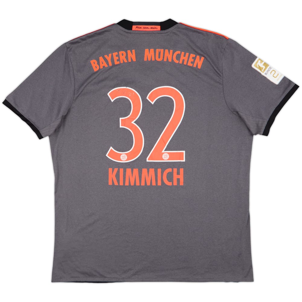 2016-17 Bayern Munich Away Shirt Kimmich #32 - 5/10 - (XL)